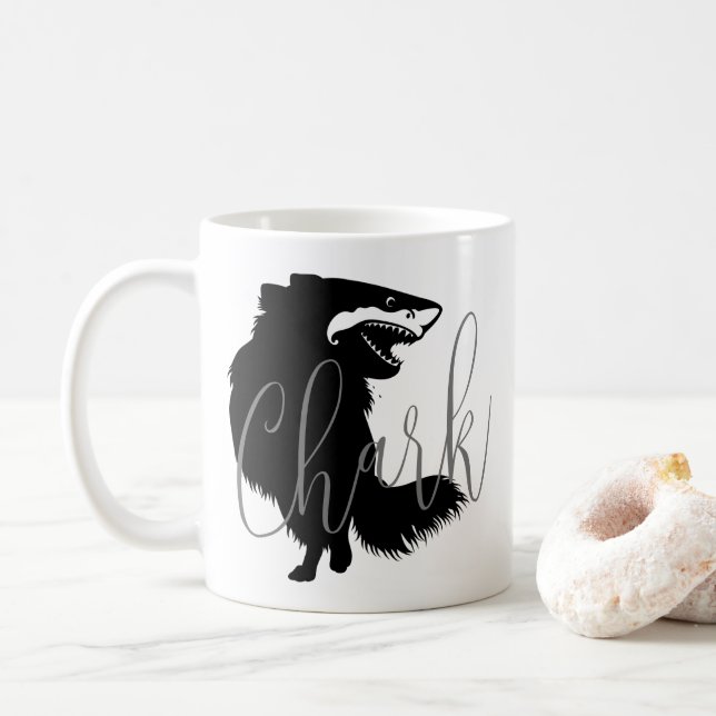 Chihuahua + Shark = Chark Kaffeetasse (Mit Donut)