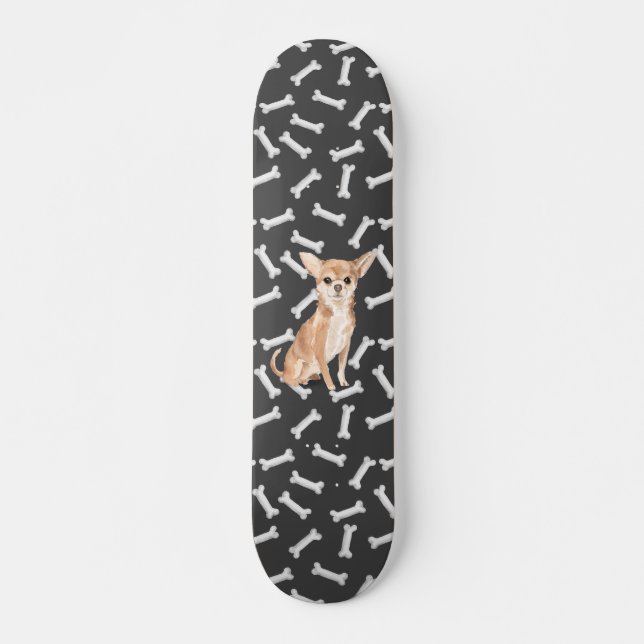 Chihuahua Skateboard (Vorne)