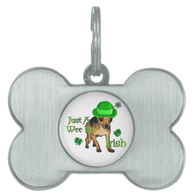 Chihuahua St Patrick's Day Tiermarke (Vorderseite)