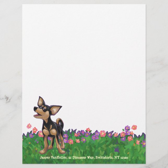 Chihuahua Stationery (Vorderseite)