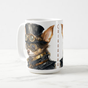 Chihuahua-Steampunk-Hund Kaffeetasse