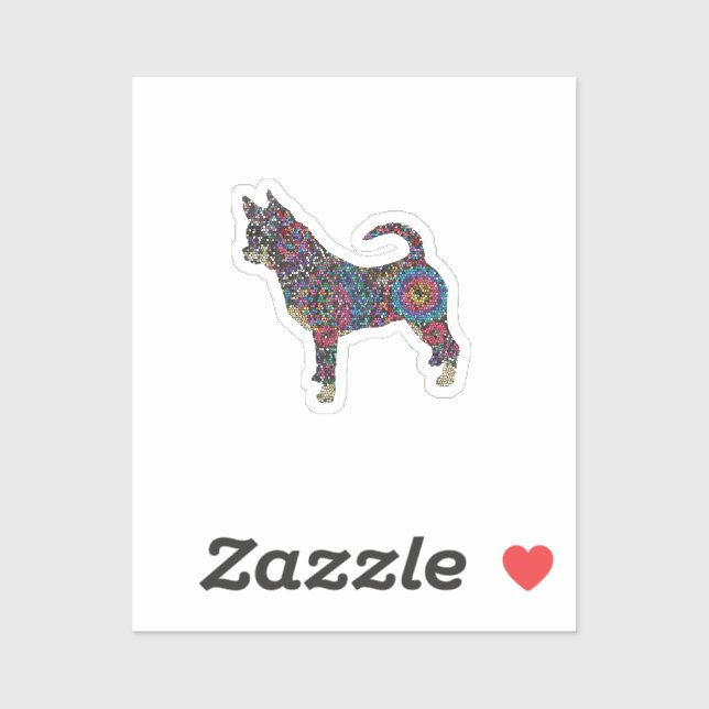 Chihuahua sticker (Blatt)