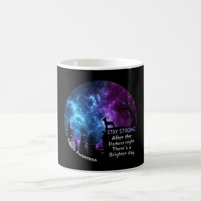 Chihuahua Suizid Awareness Strong Dog Eigentümer Kaffeetasse (Mittel)