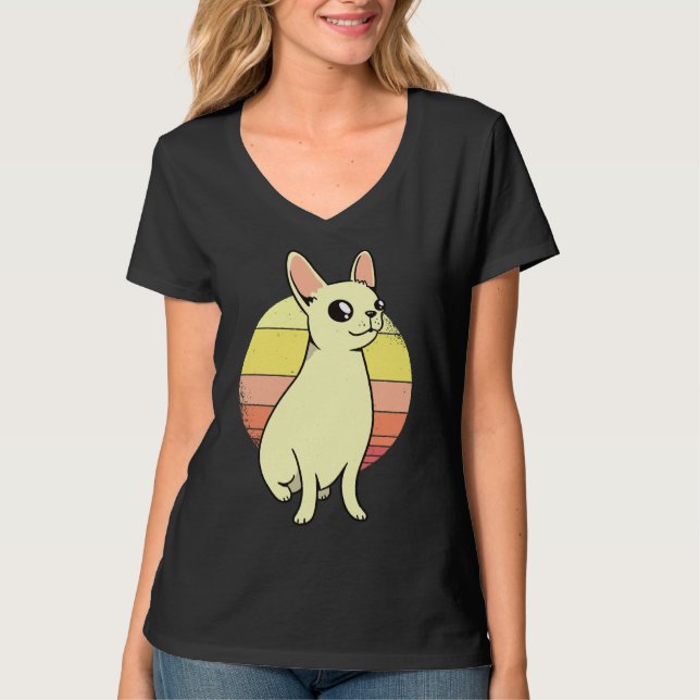 Chihuahua Sunset T-Shirt (Vorderseite)