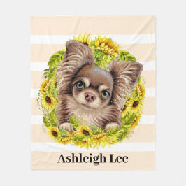 Chihuahua-Süsse Fleecedecke