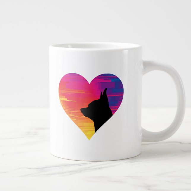 Chihuahua-Tasse Jumbo-Tasse (Rechts)