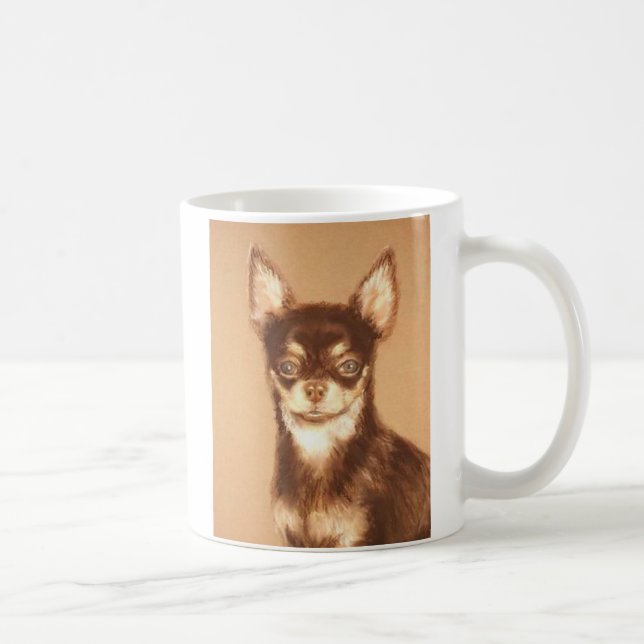 Chihuahua-Tasse Kaffeetasse (Rechts)