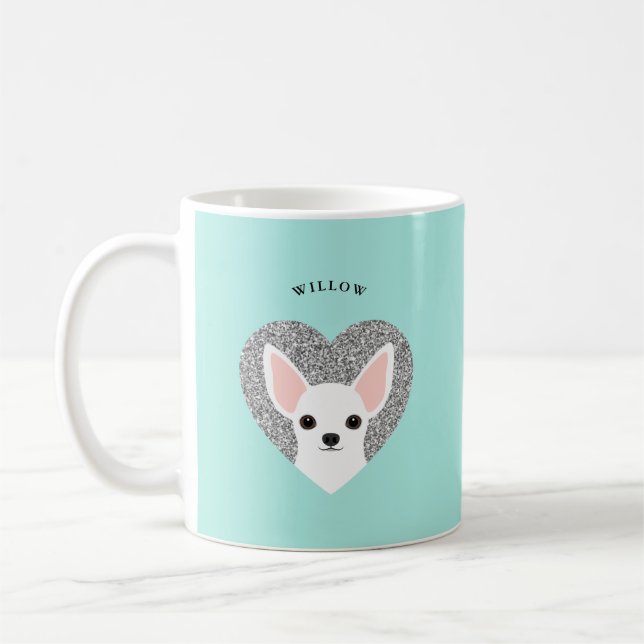 Chihuahua-Tasse Kaffeetasse (Links)