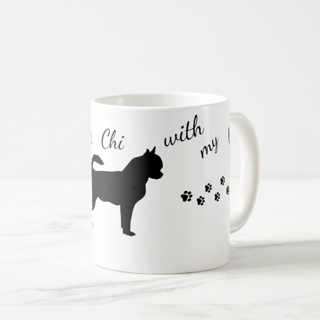 Chihuahua Tasse Tea Cup (VorderseiteRechts)