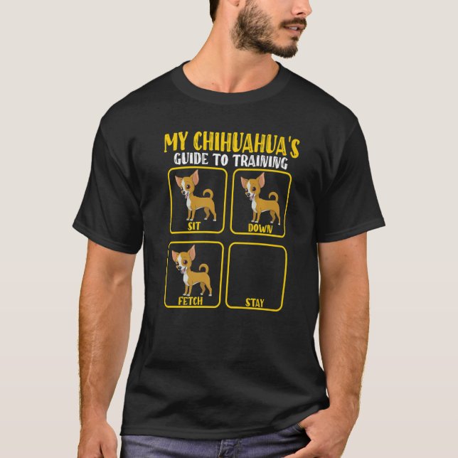 Chihuahua training guide for chihuahua dog moms da T-Shirt (Vorderseite)