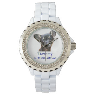 Chihuahua-Uhren Armbanduhr