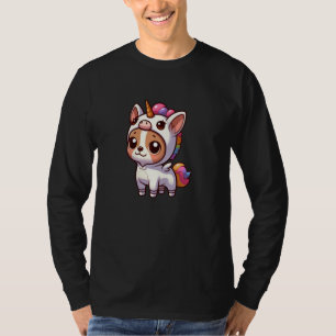 Chihuahua Unicorn Hund Funny Mythological Creative T-Shirt