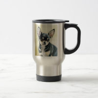 Chihuahua-ursprüngliche Hundekunst-Reise-Tasse