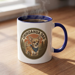 Chihuahua-Vater-Kaffeetasse Chi-Dog-Vater-Gesche Tasse