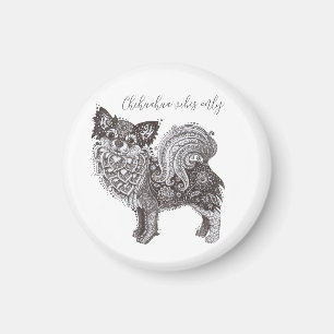 Chihuahua Vibes Magnet