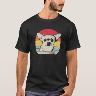 Chihuahua Vintages Geschenk Hund Lover 70er 80er R T-Shirt