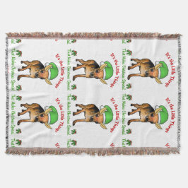 Chihuahua Weihnachten Decke