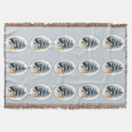 Chihuahua Weihnachten Decke