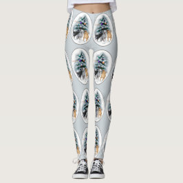 Chihuahua Weihnachten Leggings