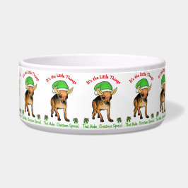 Chihuahua Weihnachten Napf