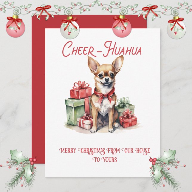 Chihuahua Weihnachten Whimsical | (Von Creator hochgeladen)