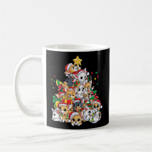 Chihuahua Weihnachtsbaum Santa Dog Lover Xmas Kaffeetasse