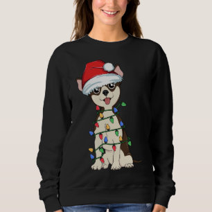 Chihuahua Weihnachtsbaum Santa Dog Xmas Taco Sweatshirt