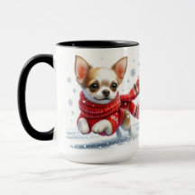 Chihuahua Weihnachtscoffee Tasse Cup