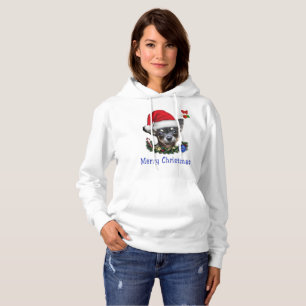 Chihuahua-Weihnachtspulli Hoodie