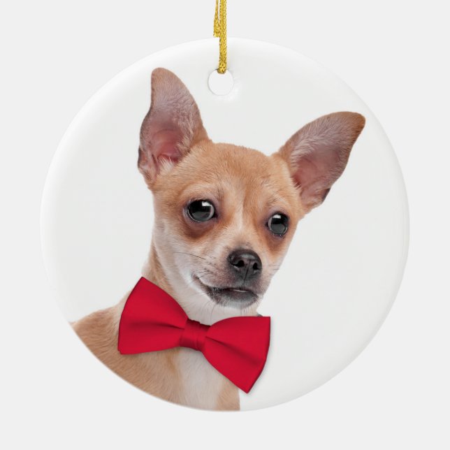 Chihuahua Weihnachtsschmuck (Hinten)
