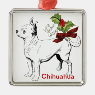 Chihuahua Weihnachtsschmuck
