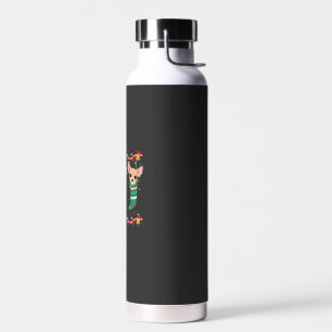 Chihuahua Weihnachtssocken Lichter Lustige Xmas Hu Trinkflasche