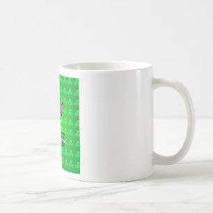 Chihuahua Welpe Dog St. Patrick's Day Green Clover Tasse