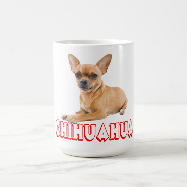 Chihuahua Welpe Hund Rot Kaffeetasse (Mittel)