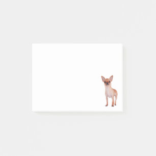 Chihuahua-Welpe-Hundemama-Welpen-Rettung-Adoption Post-it Klebezettel