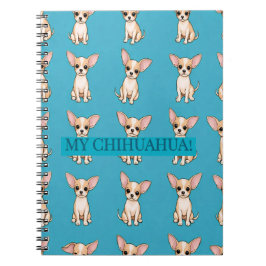 Chihuahua-Welpen Notizbuch Tagebuch