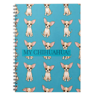 Chihuahua-Welpen Notizbuch Tagebuch