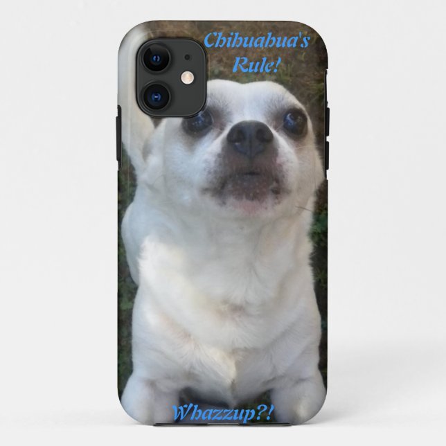 Chihuahua Whazzup? iPhone 5 Fall Case-Mate iPhone Hülle (Rückseite)