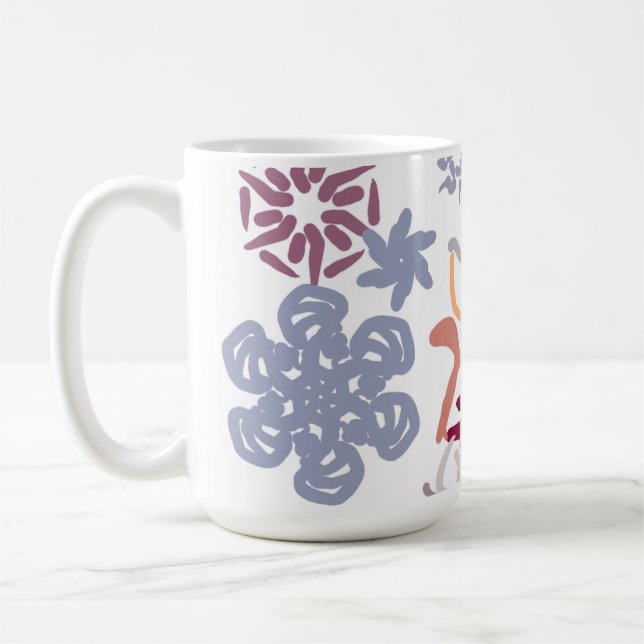  Chihuahua Winter  Kaffeetasse (Links)