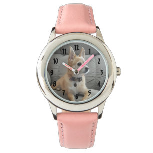 Chihuahua Wristwatch für Kinder Armbanduhr