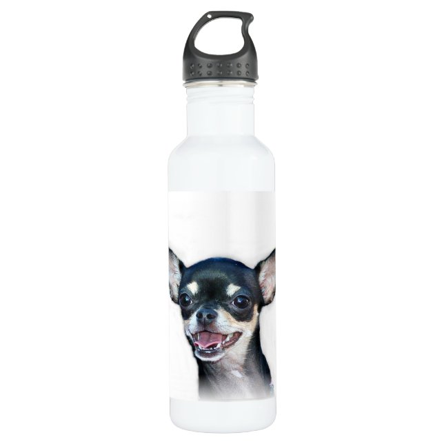 Chihuahuahund Trinkflasche (Vorderseite)