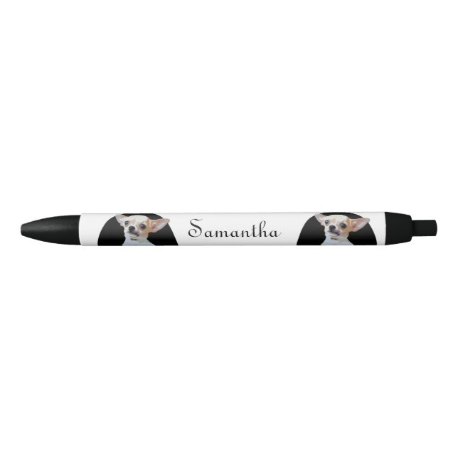 Chihuahuahundepersonalisierter Stift (Vorderseite)