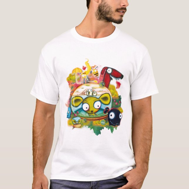 Chihuahuas in Raum Aleloop T - Shirt (Vorderseite)