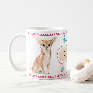 Chihuahuawatercolor-Tasse Kaffeetasse