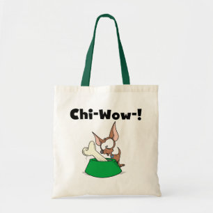 Chihuhua Chi-Wow T - Shirt und Geschenke Tragetasche