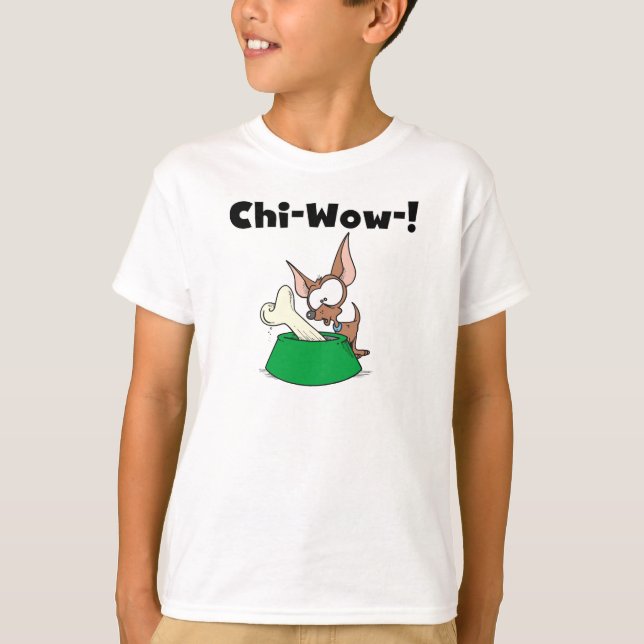 Chihuhua Chi-Wow T - Shirts und Geschenke (Vorderseite)