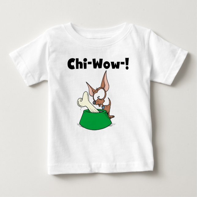 Chihuhua Chi-Wow T - Shirts und Geschenke (Vorderseite)