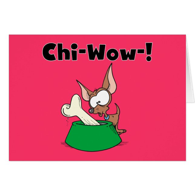 Chihuhua Chi-Wow T - Shirts und Geschenke (Vorderseite (Horizontal))