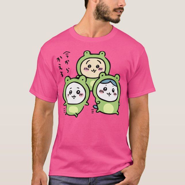 Chiikawa und Freunde - Frösche T-Shirt (Vorderseite)