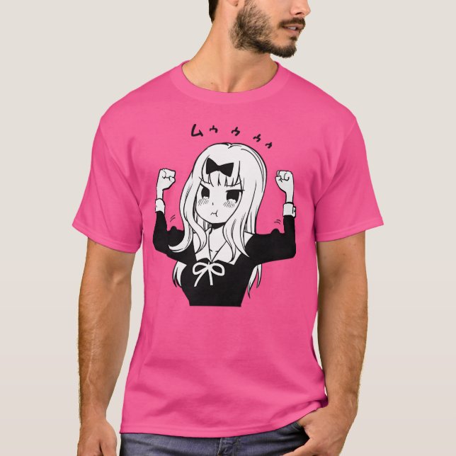 Chika Fujiwara Buff Design V2 T-Shirt (Vorderseite)